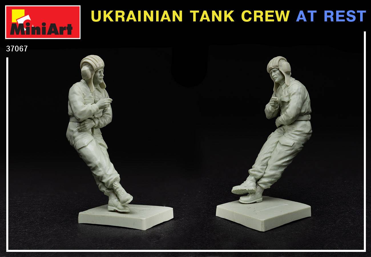 UKRAINIAN TANK CREW AT REST – Image 2