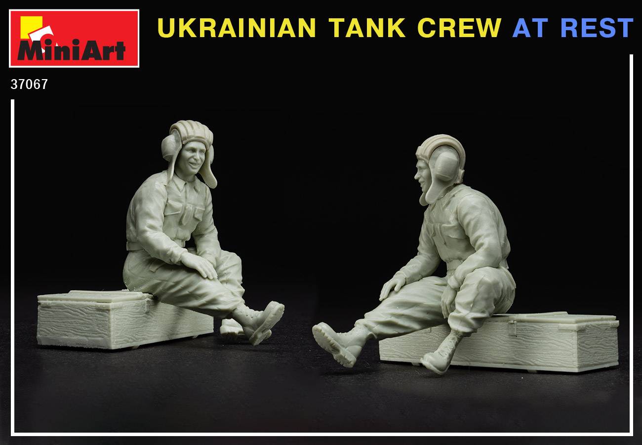 UKRAINIAN TANK CREW AT REST – Image 5