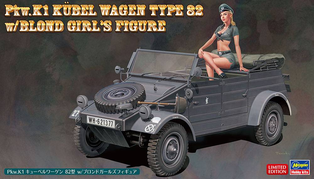 Pkw.K1 KÜBELWAGEN TYPE 82 w/BLOND GIRL’S FIGURE