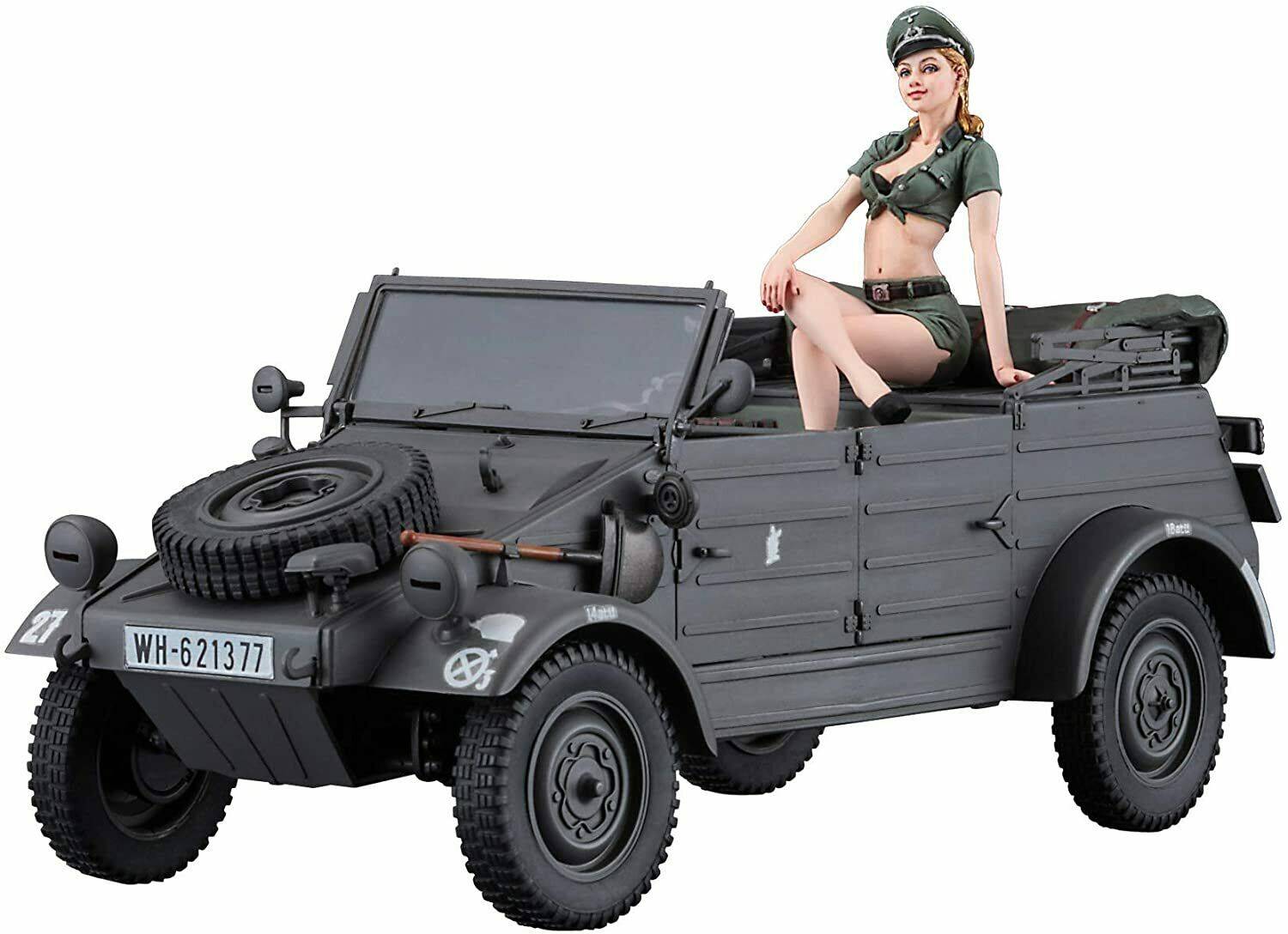 Pkw.K1 KÜBELWAGEN TYPE 82 w/BLOND GIRL’S FIGURE – Image 2