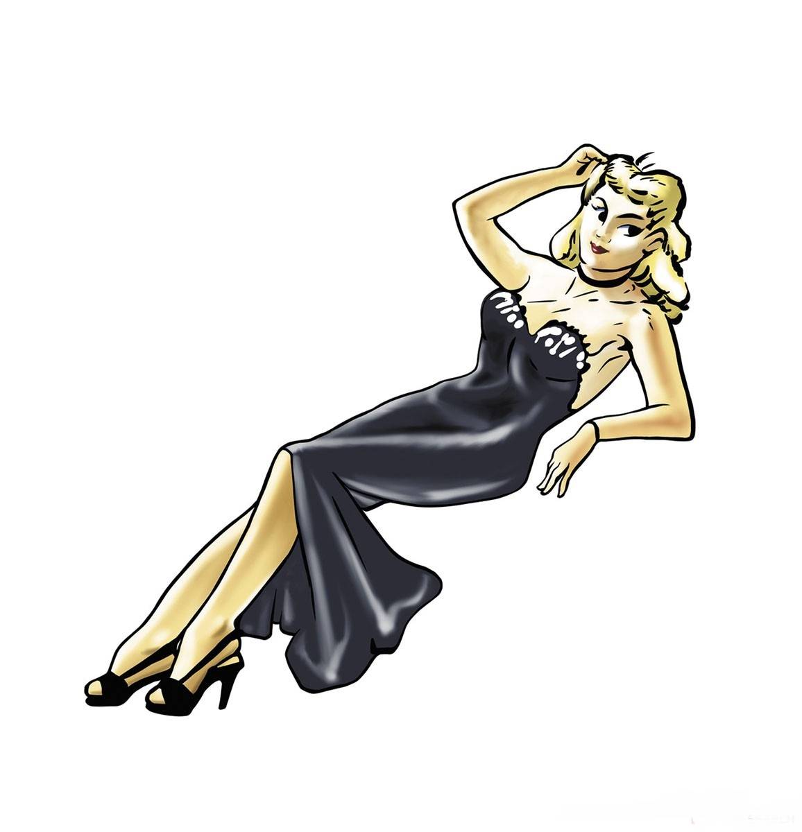 Nose Art Girls Figure Blondie – Image 9