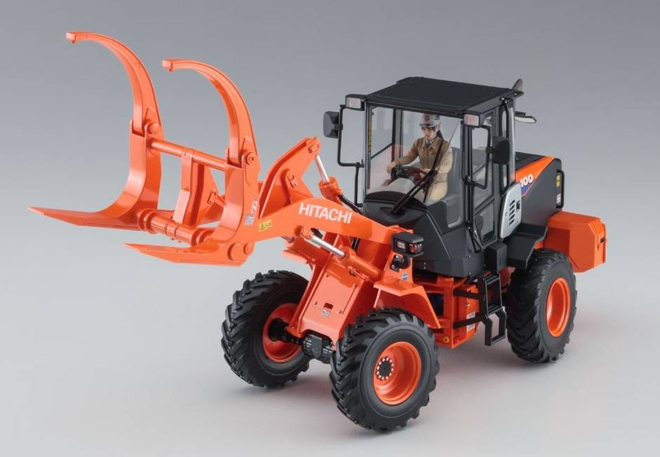 Hitachi Wheel Loader ZW100-6 Log Grapple Working Machine – Image 2
