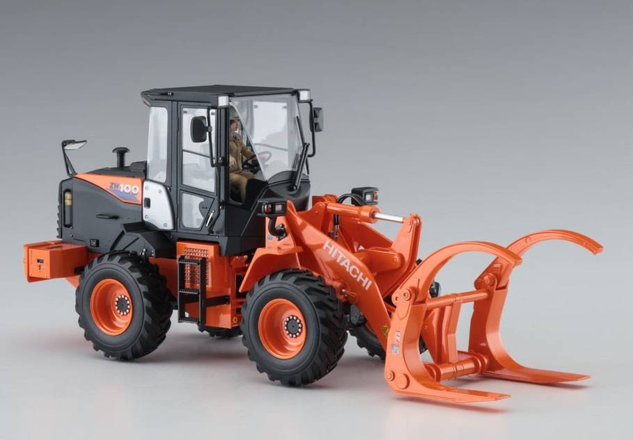 Hitachi Wheel Loader ZW100-6 Log Grapple Working Machine – Image 3