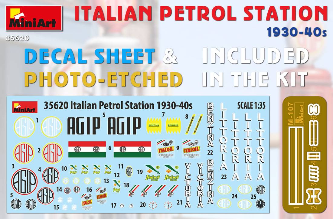 ITALIAN PETROL STATION 1930-40s – Image 9