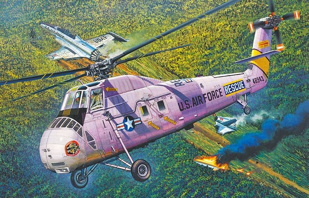 HH-34J USAF Combat Rescue