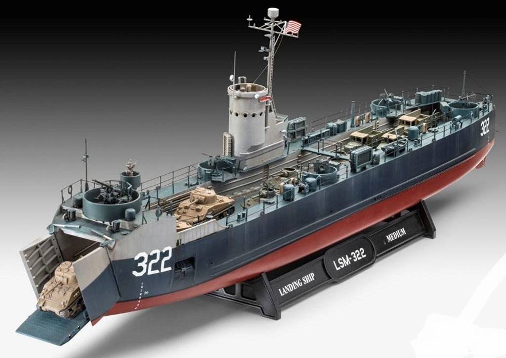 US Navy Landing Ship Medium (Bofors 40 mm gun) – Image 3
