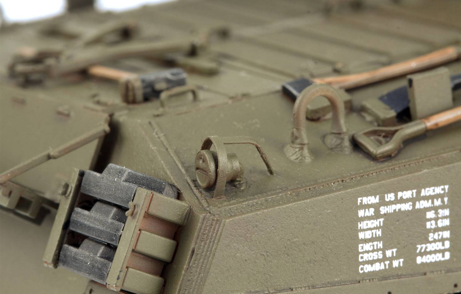 U.S. ASSAULT TANK M4A3E2 JUMBO – Image 10