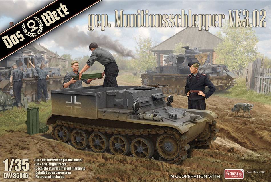 Tracteur de munitions blindé VK3.02