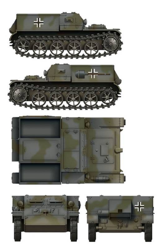 Tracteur de munitions blindé VK3.02 – Image 5