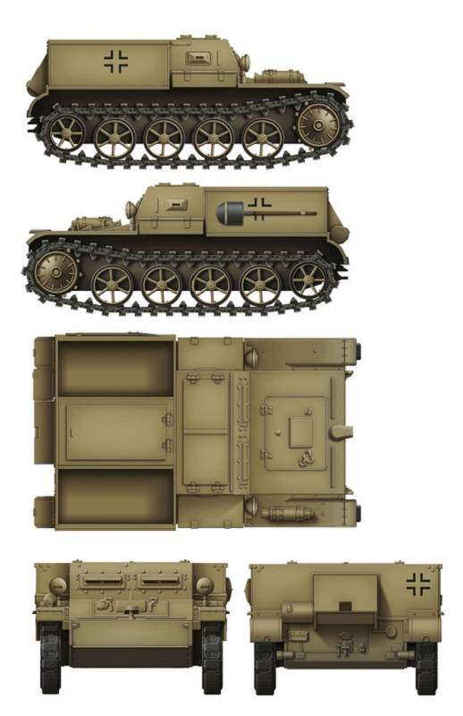 Tracteur de munitions blindé VK3.02 – Image 7
