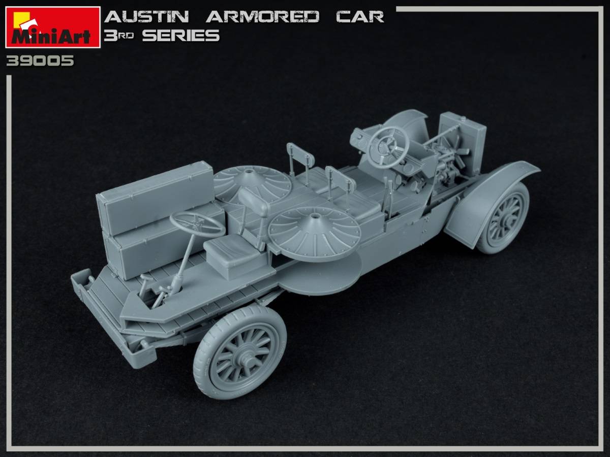 AUSTIN ARMORED CAR 3rd SERIES: UKRAINIAN, POLISH, GEORGIAN, ROMANIAN SERVICE. INTERIOR KIT – Image 7