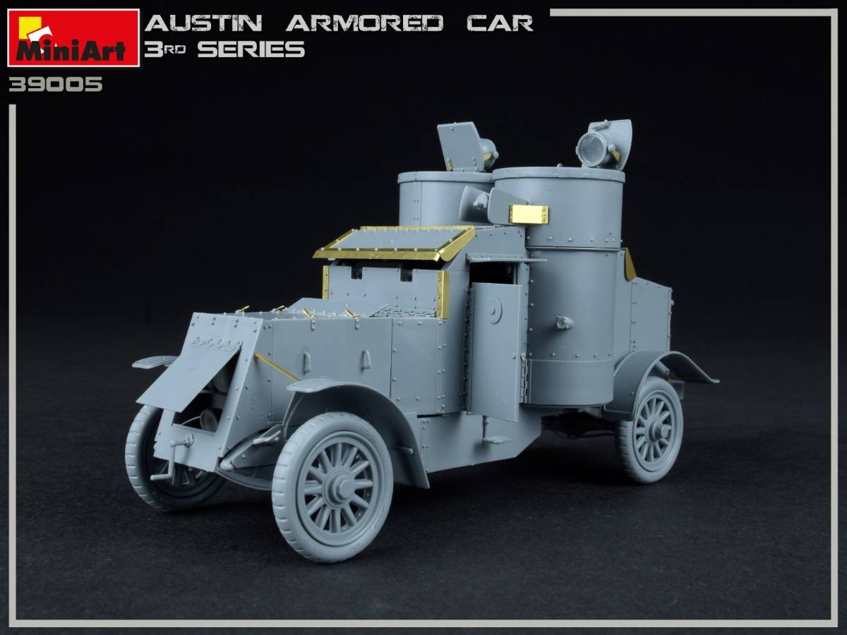 AUSTIN ARMORED CAR 3rd SERIES: UKRAINIAN, POLISH, GEORGIAN, ROMANIAN SERVICE. INTERIOR KIT – Image 2