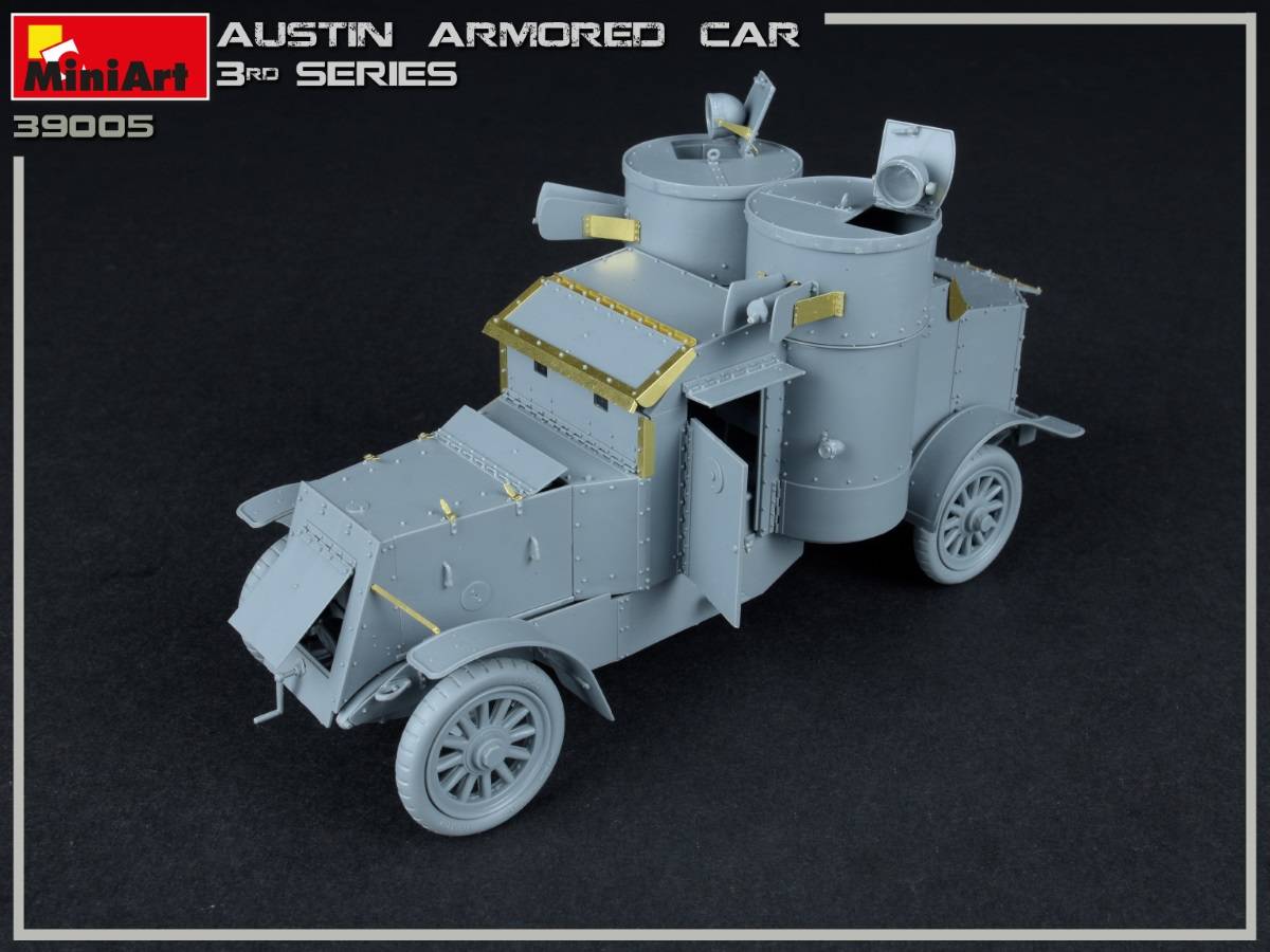 AUSTIN ARMORED CAR 3rd SERIES: UKRAINIAN, POLISH, GEORGIAN, ROMANIAN SERVICE. INTERIOR KIT – Image 3