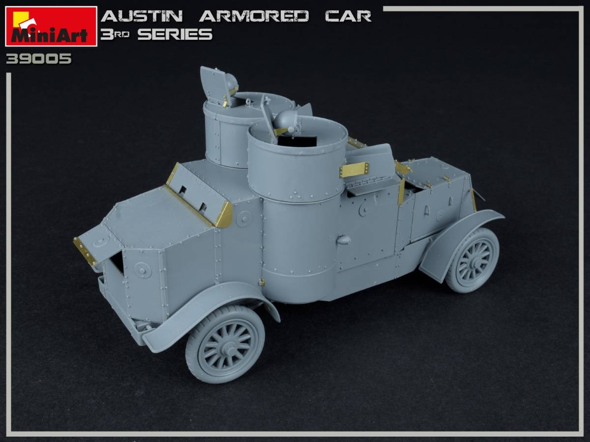 AUSTIN ARMORED CAR 3rd SERIES: UKRAINIAN, POLISH, GEORGIAN, ROMANIAN SERVICE. INTERIOR KIT – Image 4