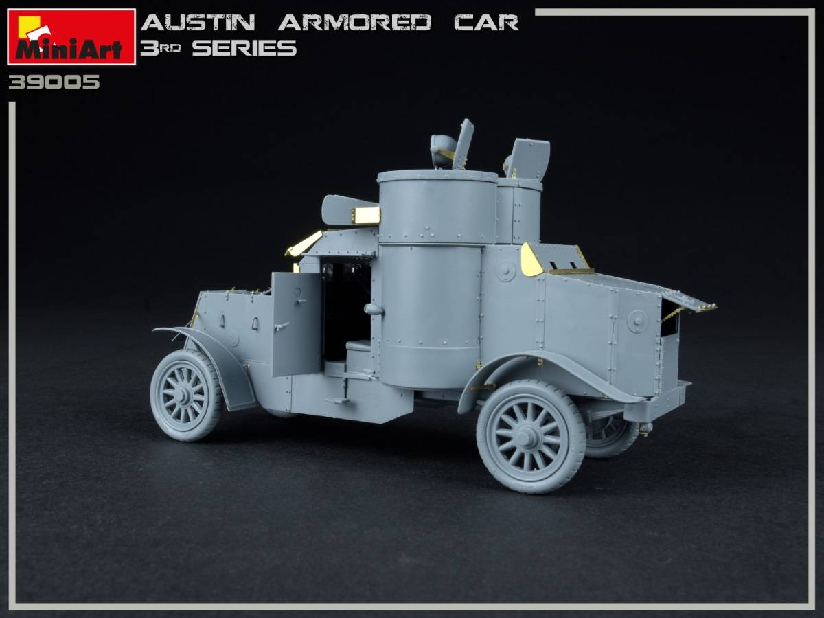 AUSTIN ARMORED CAR 3rd SERIES: UKRAINIAN, POLISH, GEORGIAN, ROMANIAN SERVICE. INTERIOR KIT – Image 5