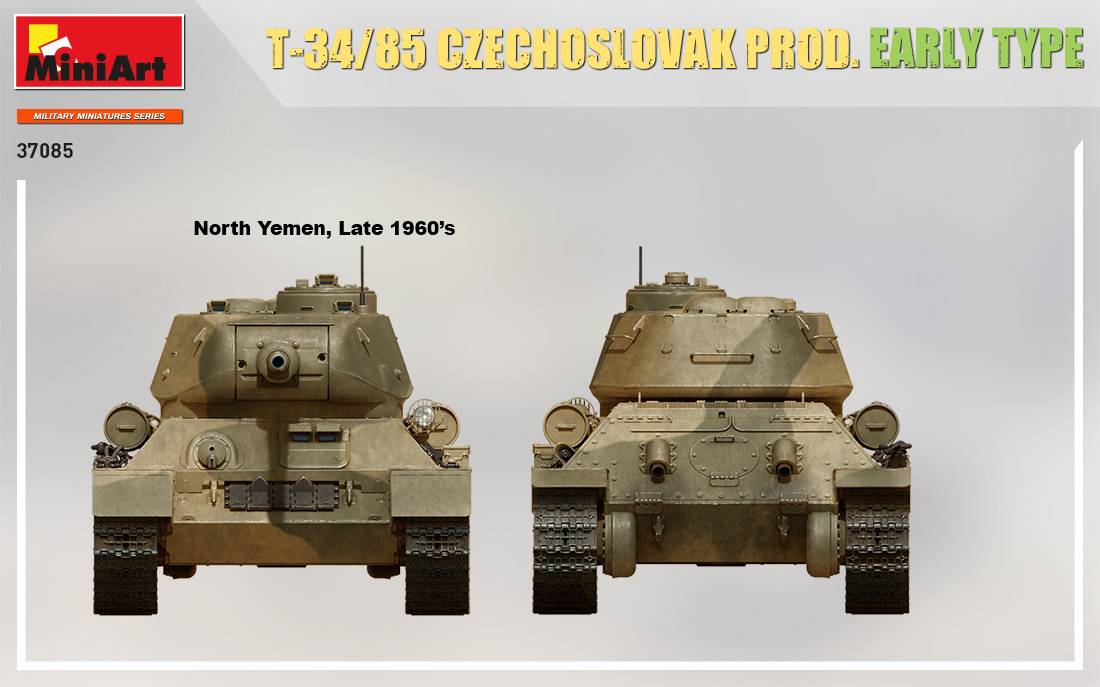 T-34/85 CZECHOSLOVAK PROD. EARLY TYPE – Image 4