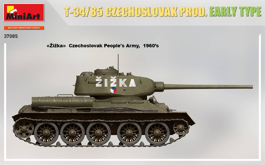 T-34/85 CZECHOSLOVAK PROD. EARLY TYPE – Image 9