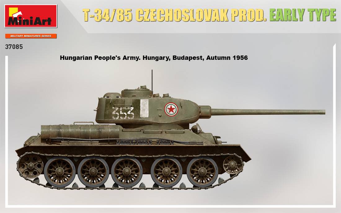 T-34/85 CZECHOSLOVAK PROD. EARLY TYPE – Image 10