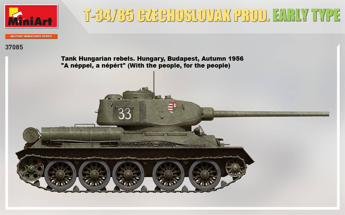 T-34/85 CZECHOSLOVAK PROD. EARLY TYPE – Image 11