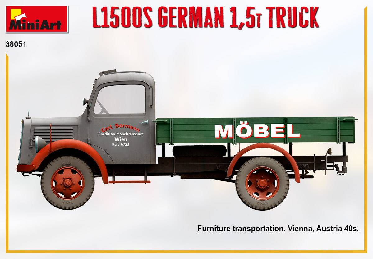 L1500S GERMAN 1,5T TRUCK – Image 2