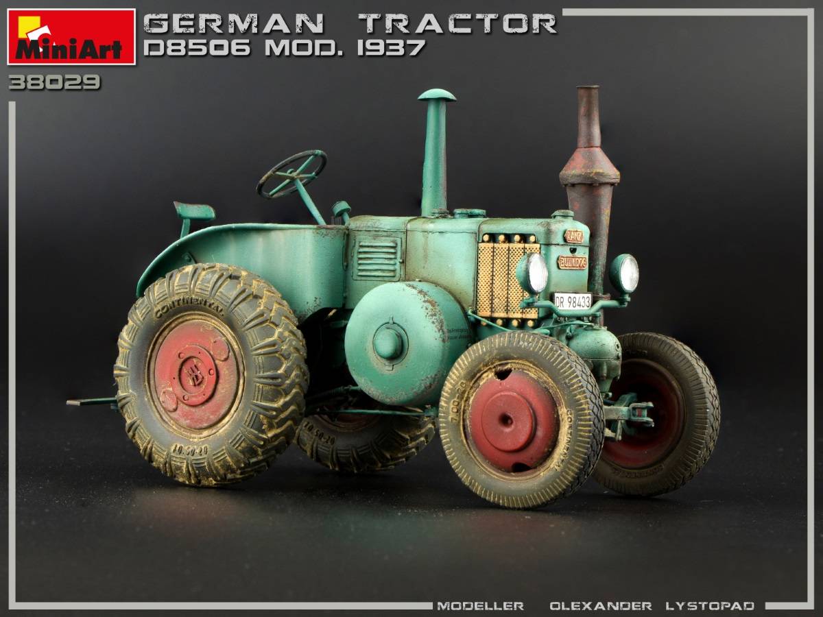 GERMAN TRACTOR D8506 MOD. 1937 – Image 2