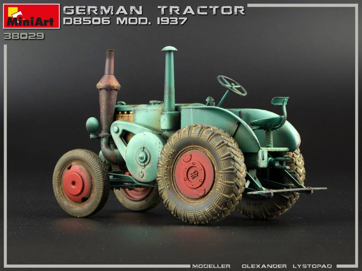 GERMAN TRACTOR D8506 MOD. 1937 – Image 3