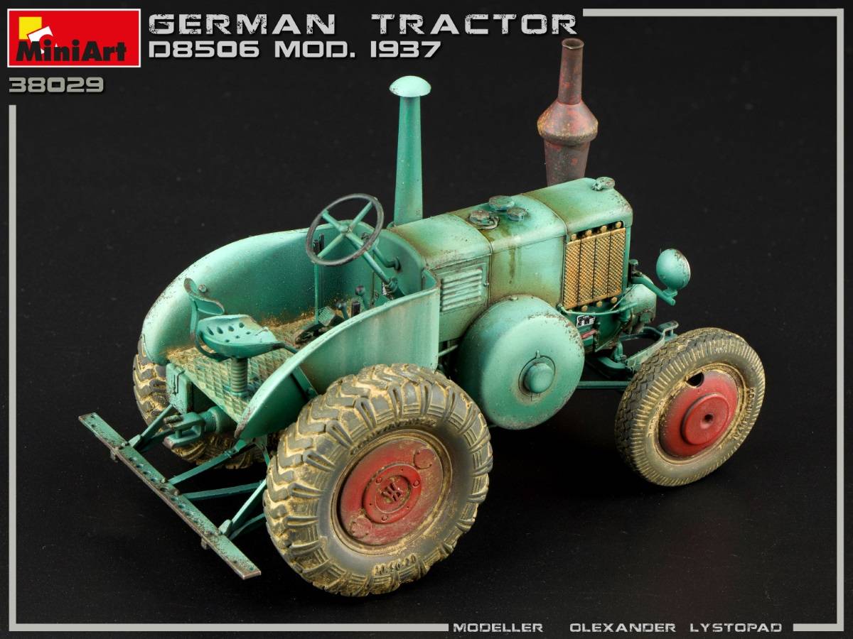 GERMAN TRACTOR D8506 MOD. 1937 – Image 5