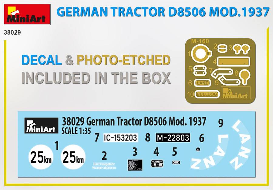 GERMAN TRACTOR D8506 MOD. 1937 – Image 6