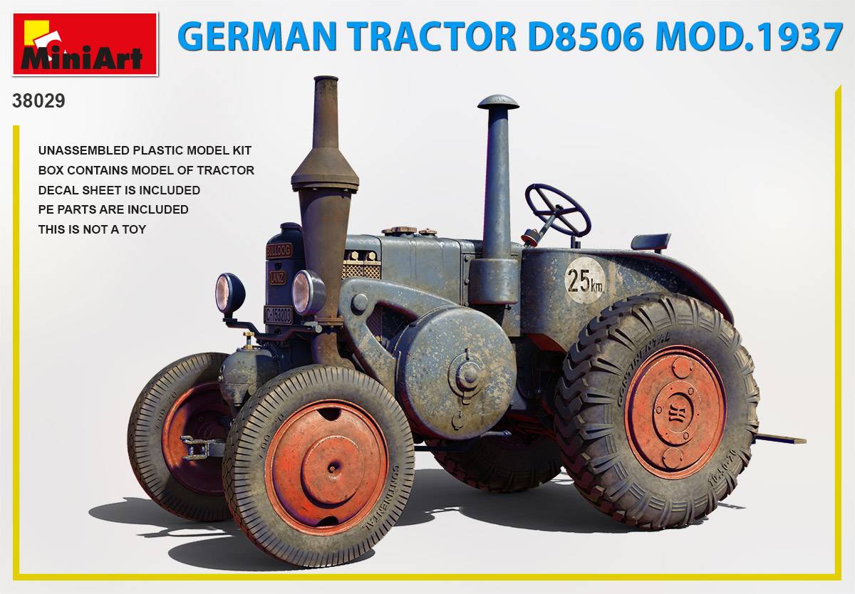 GERMAN TRACTOR D8506 MOD. 1937 – Image 7