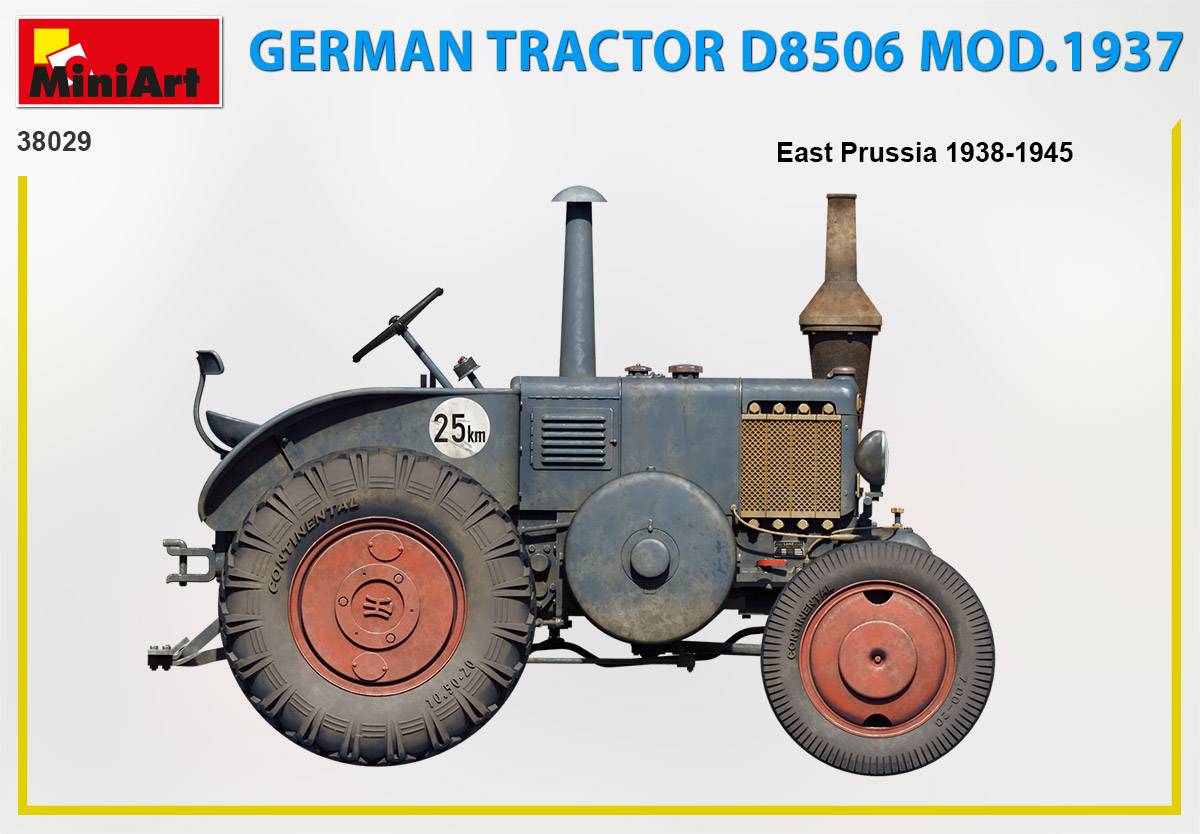GERMAN TRACTOR D8506 MOD. 1937 – Image 8