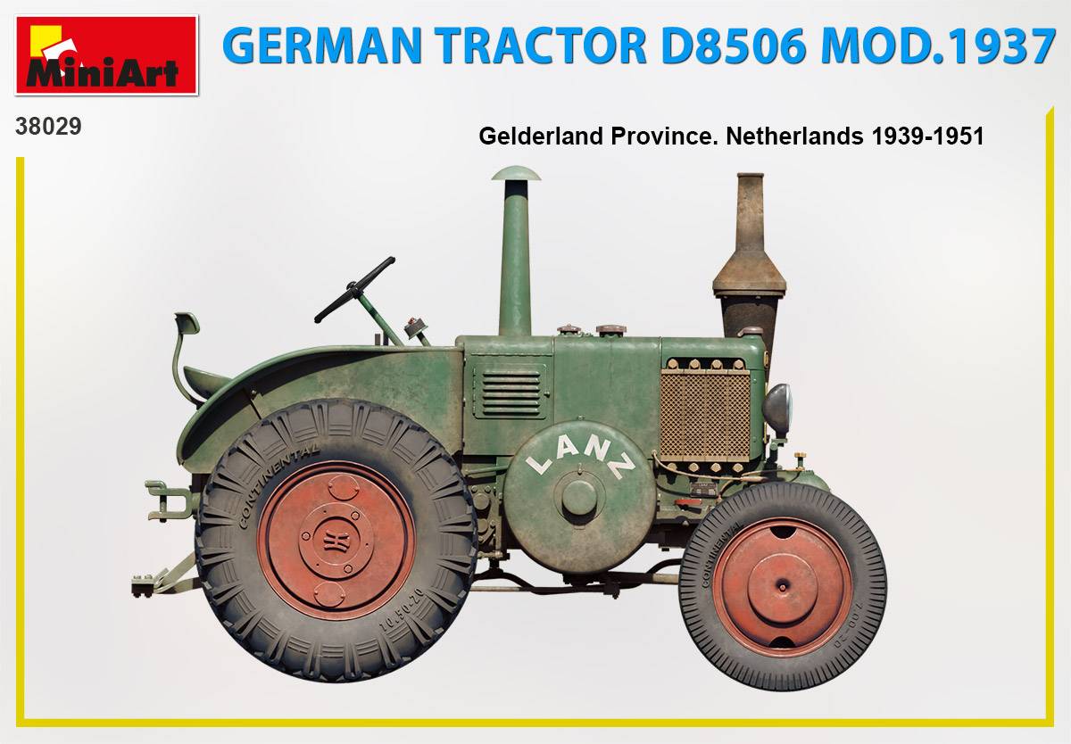 GERMAN TRACTOR D8506 MOD. 1937 – Image 10