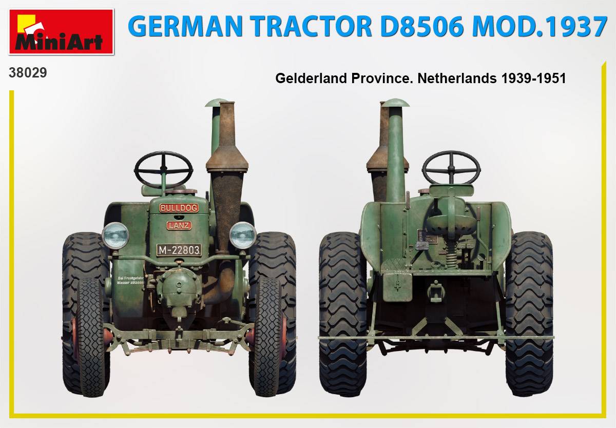 GERMAN TRACTOR D8506 MOD. 1937 – Image 11