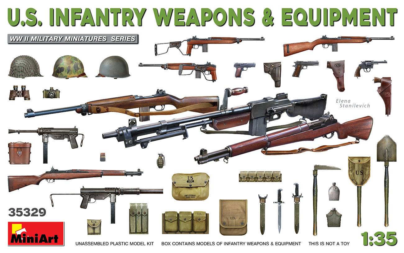 U.S. INFANTRY WEAPONS & EQUIPMENT