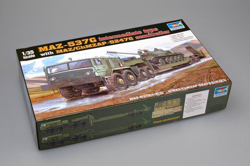 MAZ-537G intermédiate type with MAZ/chMZASP-5247G semitrailer – Image 2