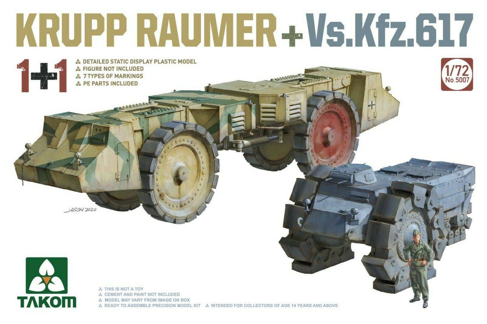 Krupp Räumer +Vs.Kfz.617