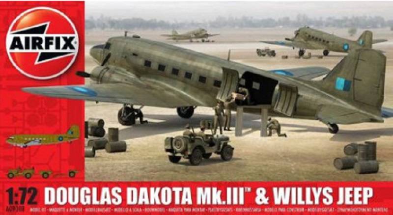Douglas Dakota Mk.III avec Willys Jeep