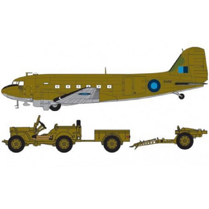 Douglas Dakota Mk.III avec Willys Jeep – Image 2