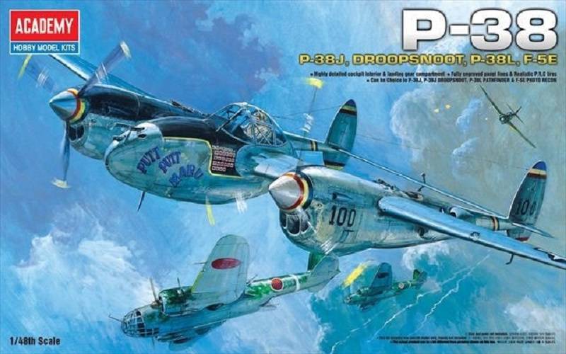 P-38 P-38J, Droopsnoot, P-38L, F-5E