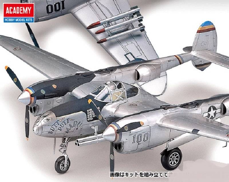 P-38 P-38J, Droopsnoot, P-38L, F-5E – Image 2