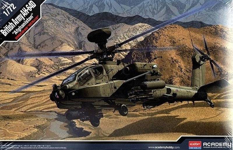 British Army AH-64D `Afghanistan`