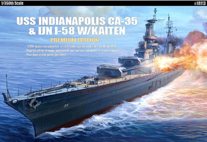 USS Indianapolis CA-35 & IJN I-58 with Kaiten Premium Edition – Image 2