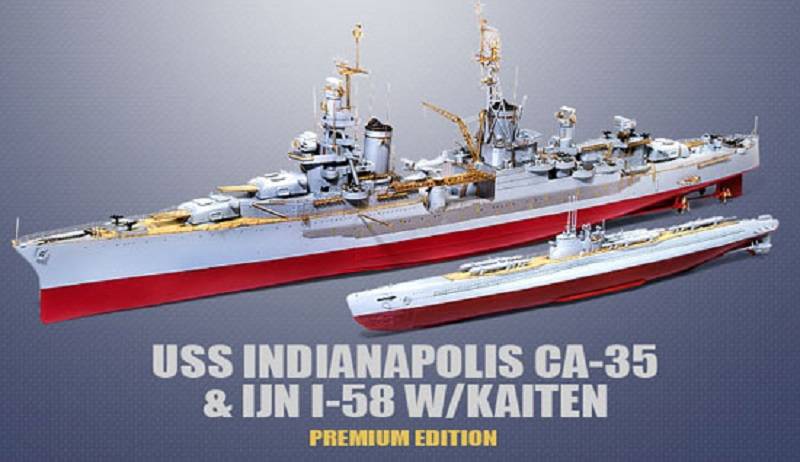 USS Indianapolis CA-35 & IJN I-58 with Kaiten Premium Edition – Image 3