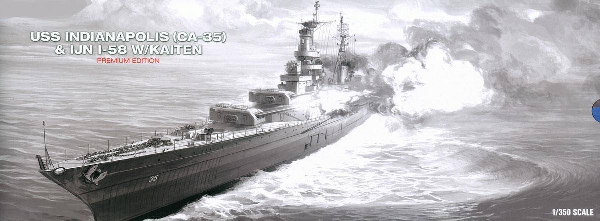 USS Indianapolis CA-35 & IJN I-58 with Kaiten Premium Edition