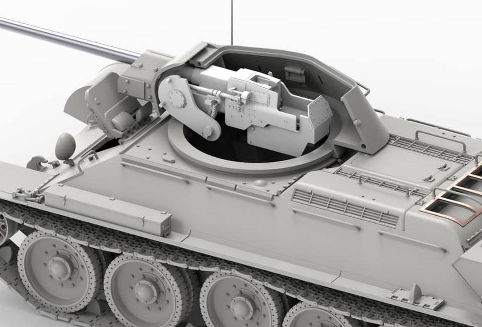T-34E (First Type of Spaced Armour) T-34/76 (112 factory) – Image 2