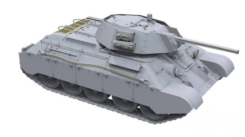 T-34E (First Type of Spaced Armour) T-34/76 (112 factory) – Image 4