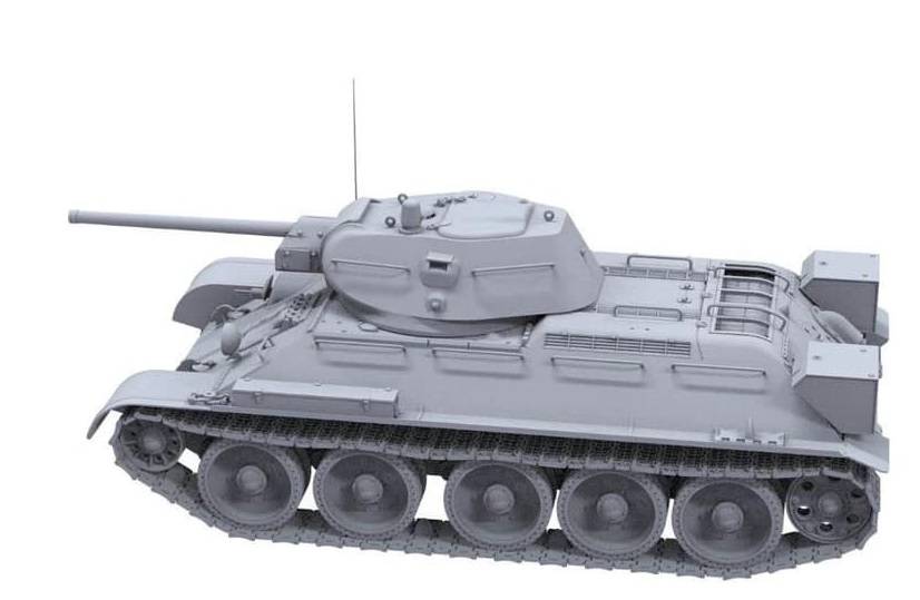 T-34E (First Type of Spaced Armour) T-34/76 (112 factory) – Image 5