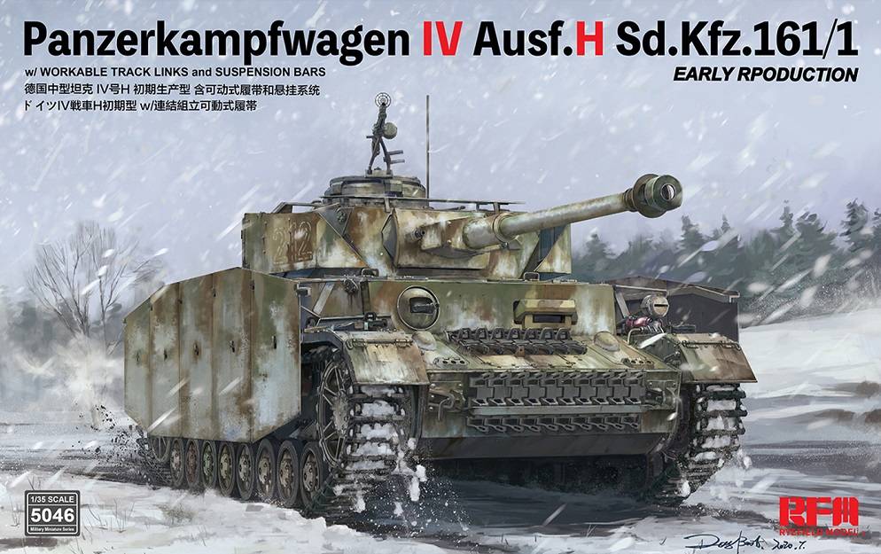 Panzerkampfwagen IV Ausf.H Sd.Kfz.161/1 EARLY PRODUCTION