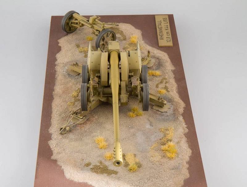 German Rheinmetall 12.8cm K44 L/55 – Image 3