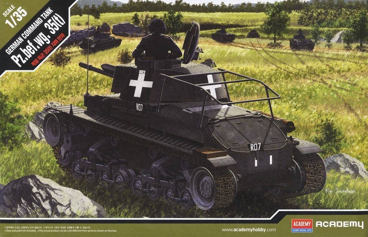 German Command Tank Pz.bef.wg 35(t)