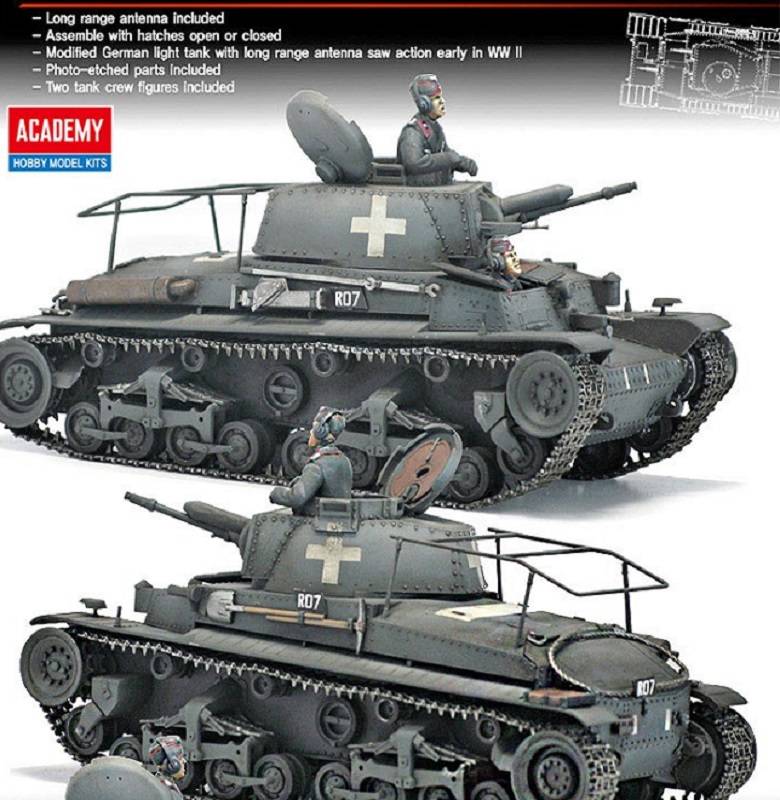 German Command Tank Pz.bef.wg 35(t) – Image 2